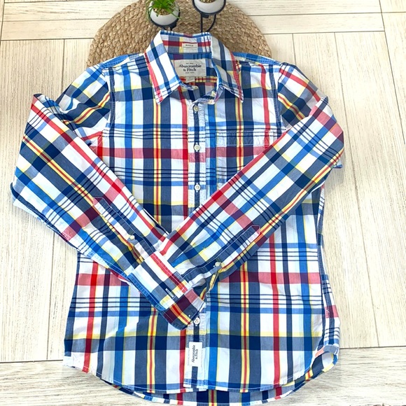 Abercrombie & Fitch Other - Abercrombie & Fitch plaid  button down size large